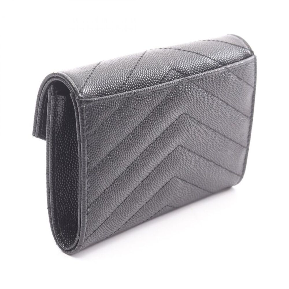 Saint Laurent Monogram Envelope Leather Wallet - Picture 4 of 4